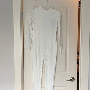 White long sleeve jumpsuit from Naked Wardrobe!!!